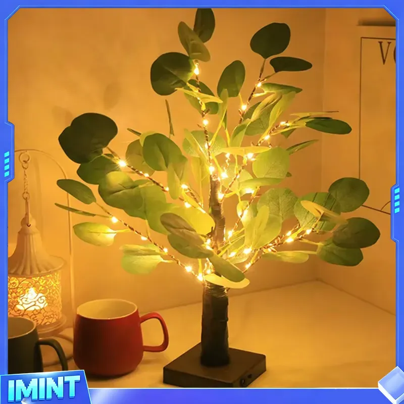 LED Table Tree Lamp Artificial - огляд і ціна Led Desk Light Usb