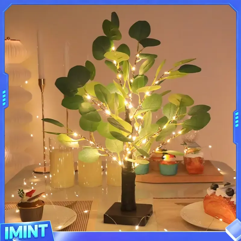 LED Table Tree Lamp Artificial - огляд і ціна Led Desk Light Usb