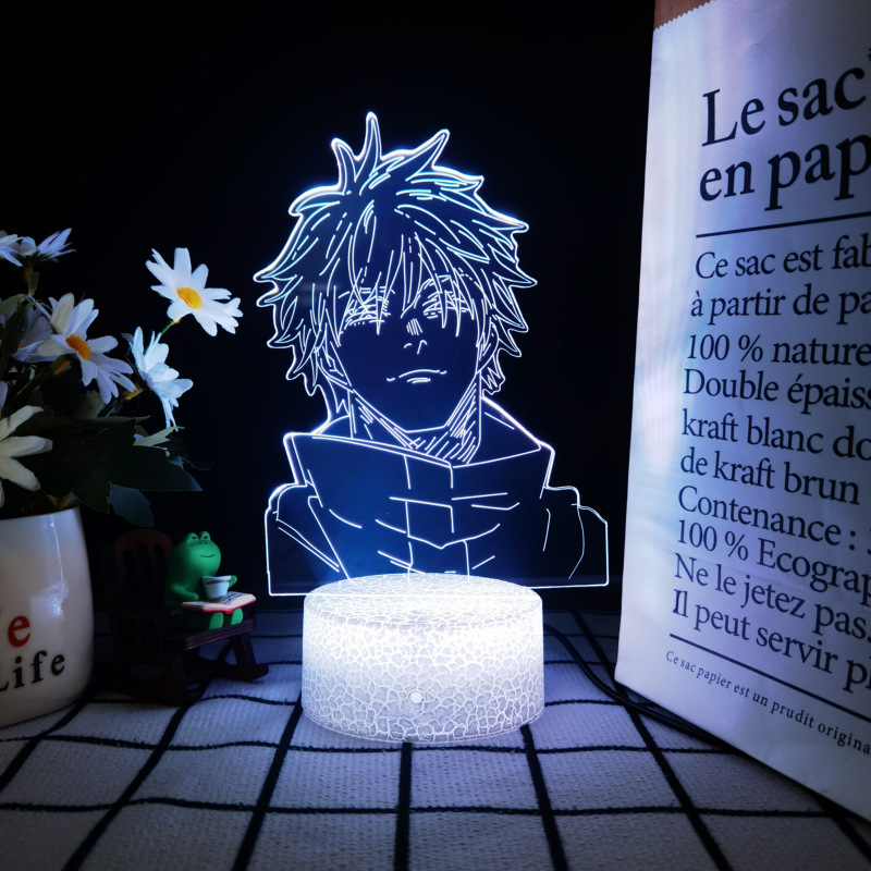 3d Anime Night Light Jujutsu K - огляд і ціна Led Desk Light Usb