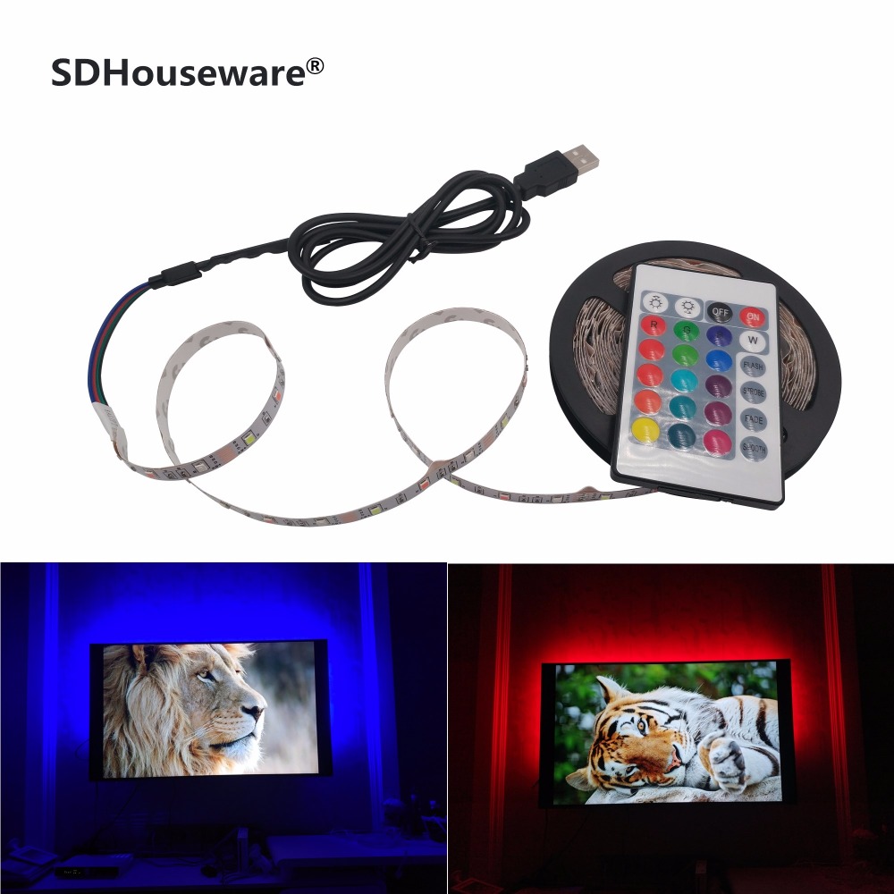 USB LED Strip Lamp 2835SMD DC5 - огляд і ціна Desk Setup Background