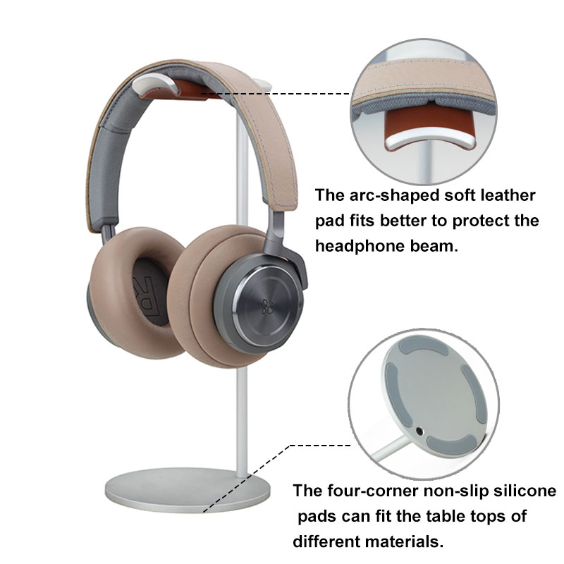 Curved Aluminum Headphone Stan - огляд і ціна Gaming Setup Desk