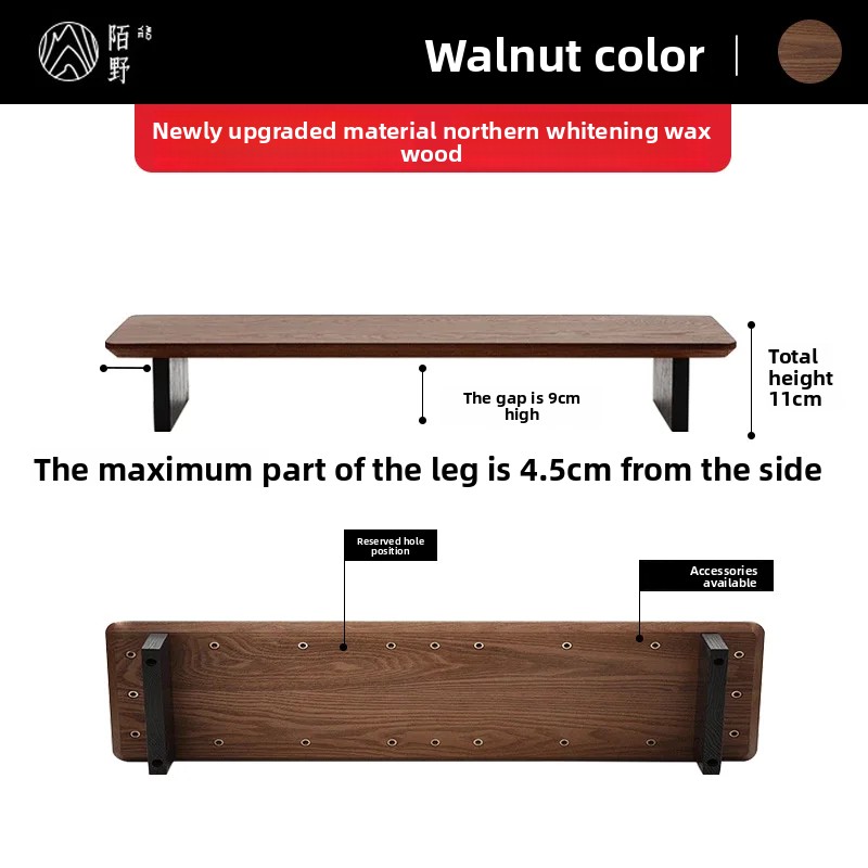 Solid Wood Monitor Riser Stand - огляд і ціна Monitor Riser Wood