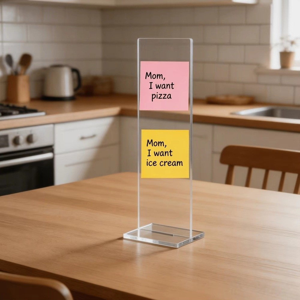 Acrylic Memo Message Board Det - огляд і ціна Sticky Memo Holder