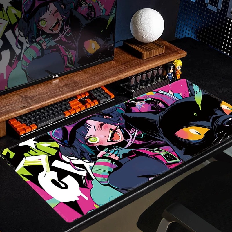 Anime Black Cat Gaming Mouse P - огляд і ціна Desk Setup Gaming Pc