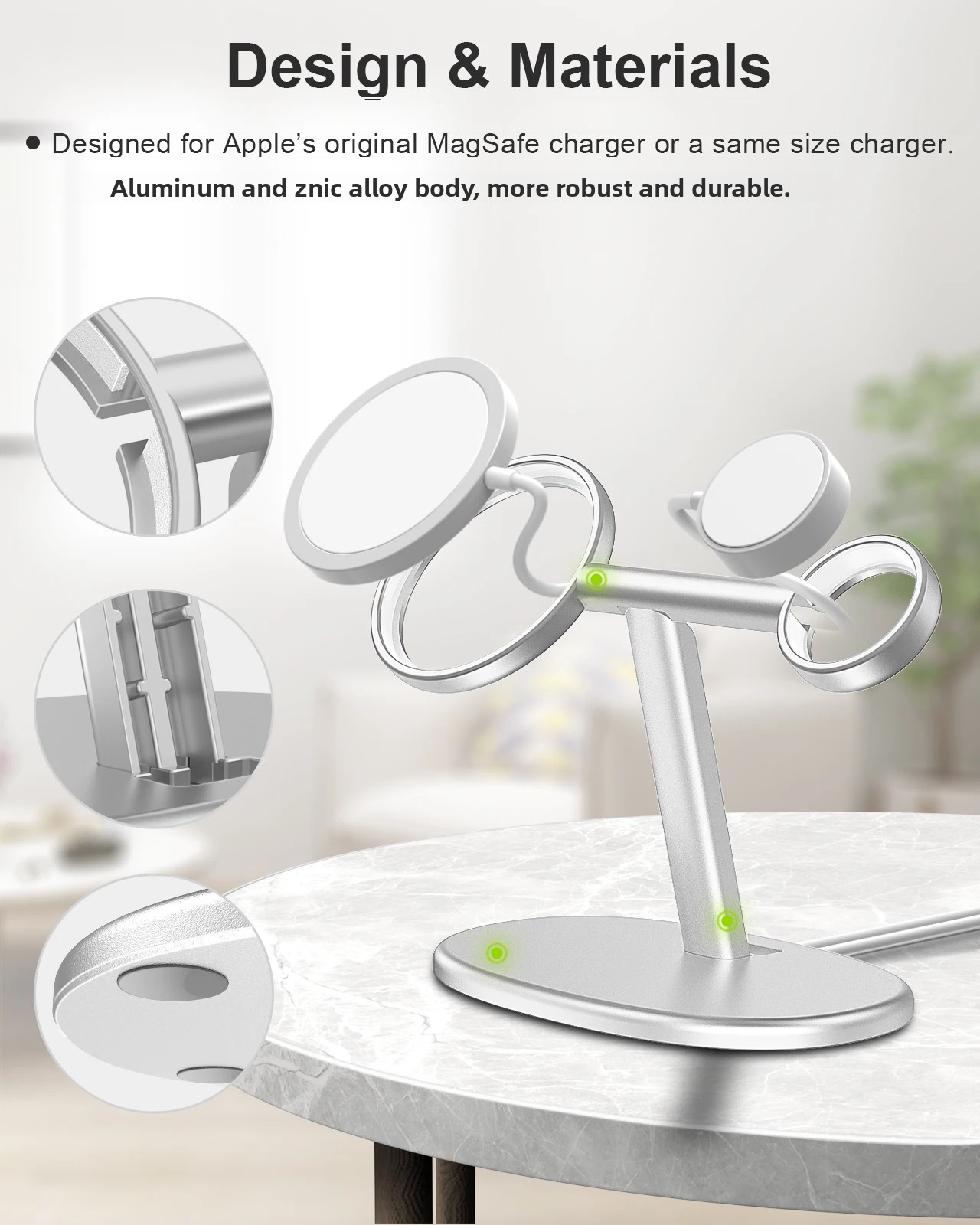 EWA 2-in-1 Desktop Phone Stand - огляд і ціна Desk Setup Table