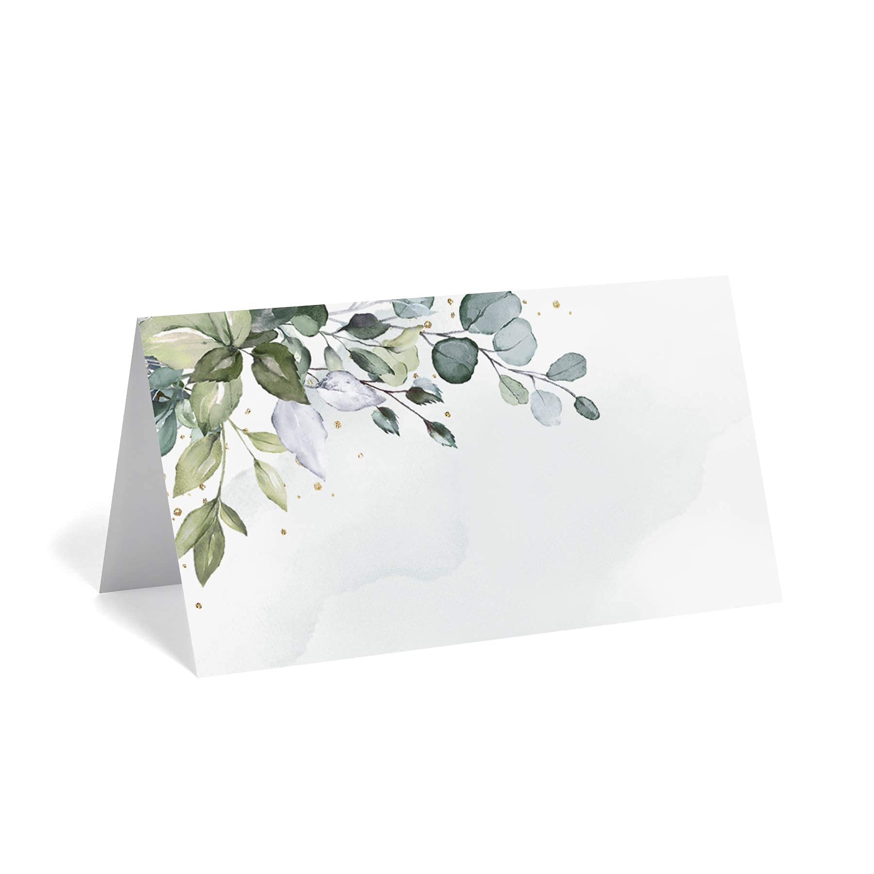Green Leaf Watercolor Wedding  - огляд і ціна Desk Setup Green