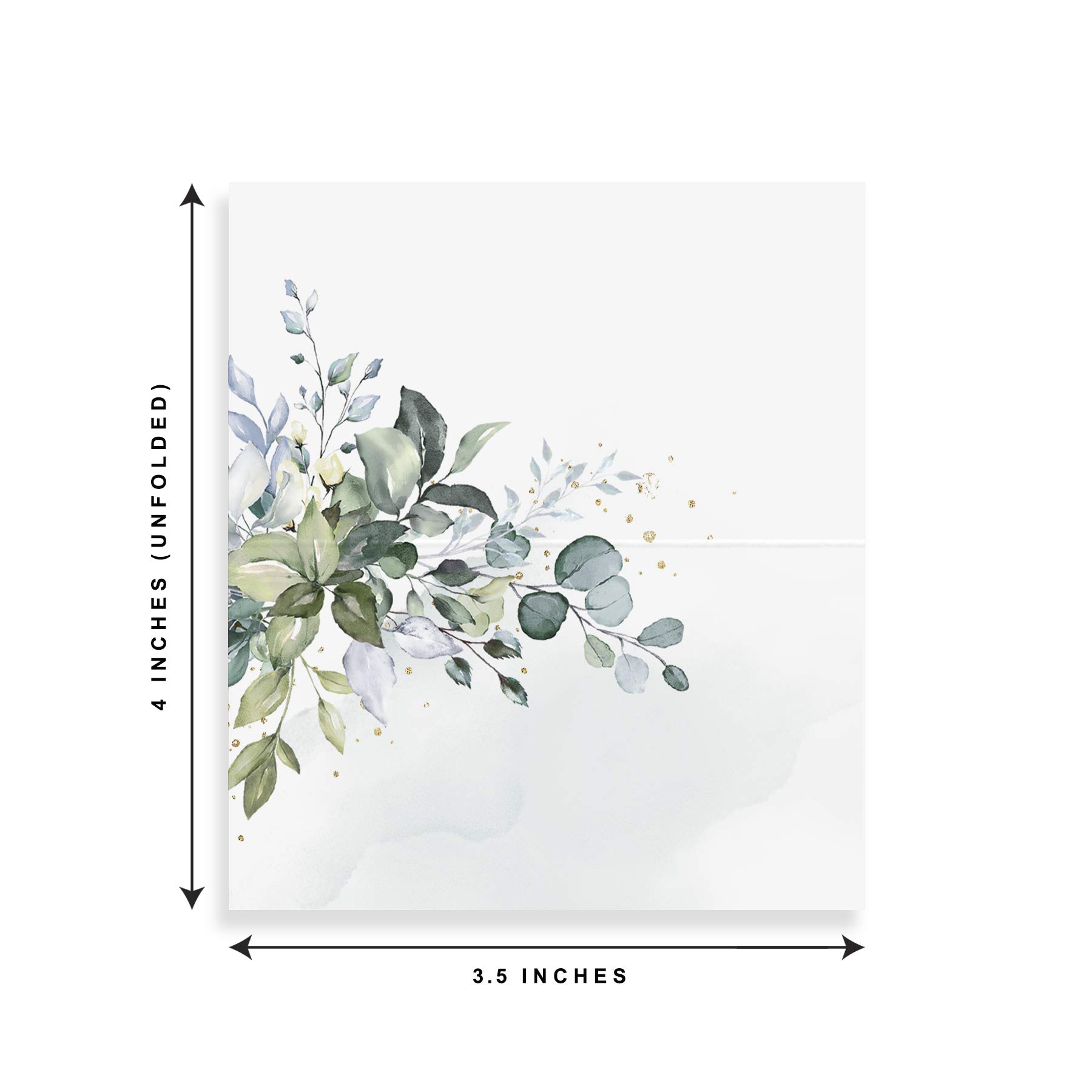 Green Leaf Watercolor Wedding  - огляд і ціна Desk Setup Green