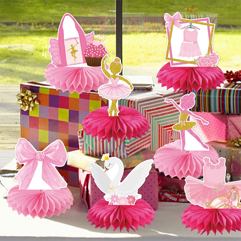 9Pcs Pink Bow Ballet Theme Des - огляд і ціна Desk Setup Background