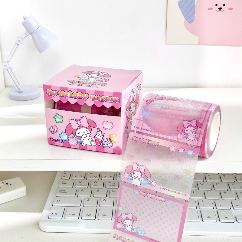 Kuromi Pull-Out Sticky Notes S - огляд і ціна Sticky Memo Holder