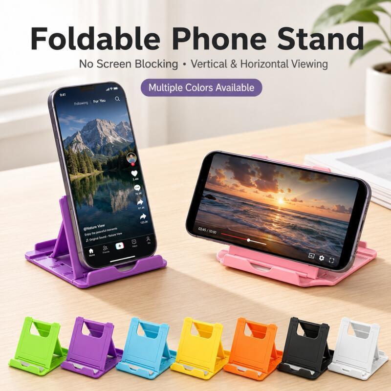 Foldable Phone Stand, Adjustab - огляд і ціна Desk Setup Table