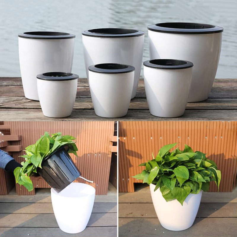 Lazy Flower Automatic Pot Flow - огляд і ціна Desk Setup Green