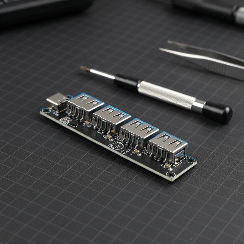 USB 2.0 Hub 4 Port Adapter CH3 - огляд і ціна Desk Setup Usb Hub