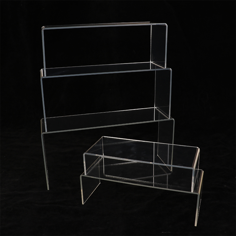 U-shaped Clear Acrylic Display - огляд і ціна Monitor Riser Wood