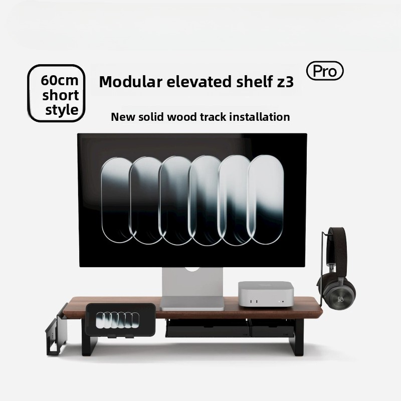 Hot Sale! Walnut Monitor Stand - огляд і ціна Monitor Riser Wood