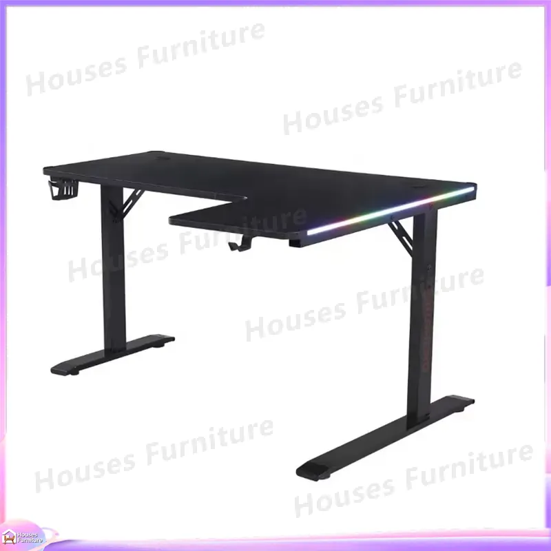 Large 160cm Gaming Desk with L - огляд і ціна Desk Setup Gaming Pc