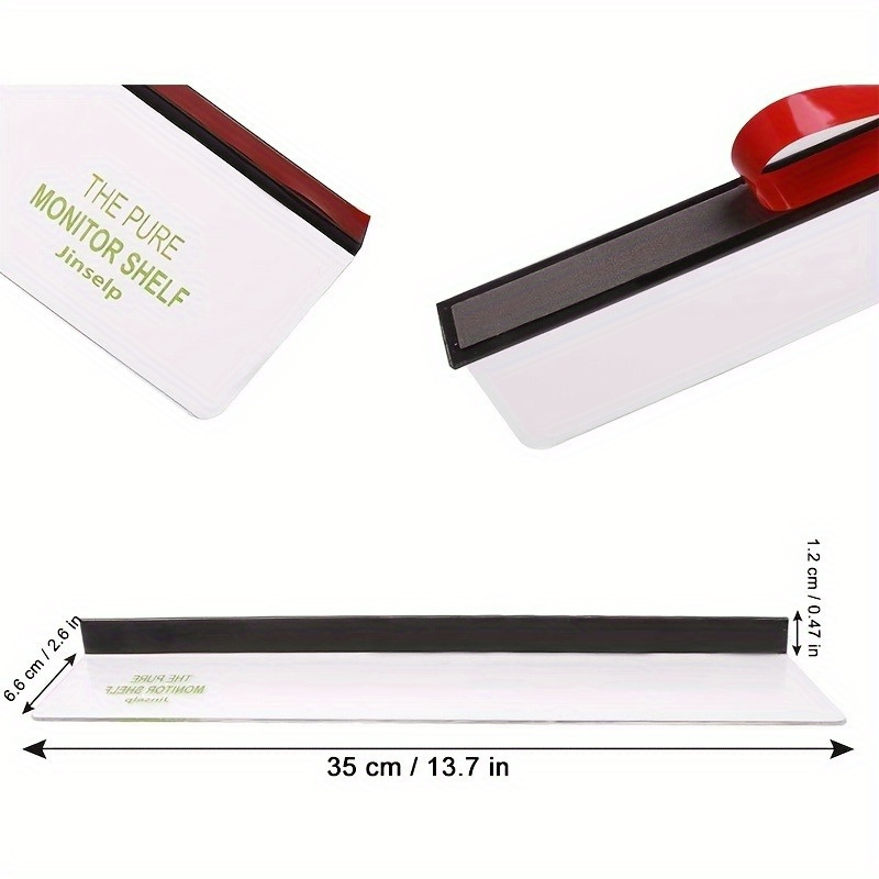 1pc Transparent Computer Memo  - огляд і ціна Sticky Memo Holder
