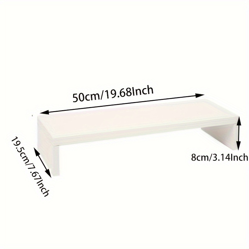 Spacious Wooden Monitor Stand  - огляд і ціна Monitor Riser Wood