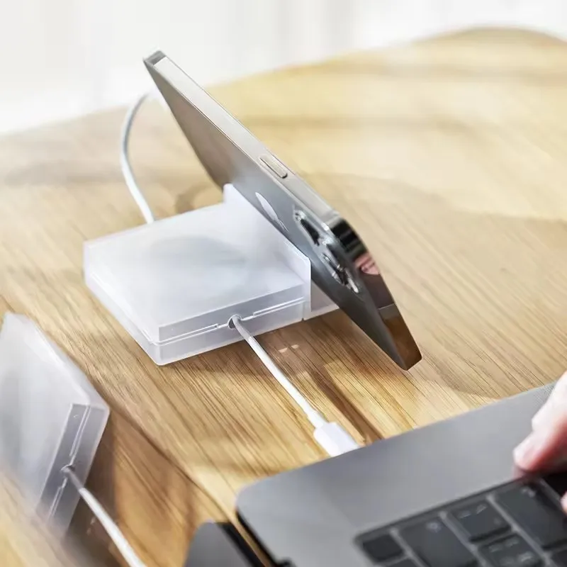 Portable Transparent Cable Org - огляд і ціна Cable Box Organizer